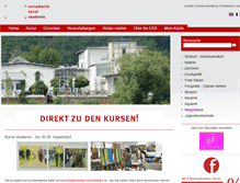 Tablet Screenshot of eka-trier.de